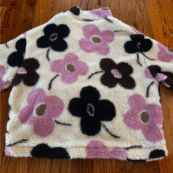 Damson Madder Flower Fleece Jacket - Picture 10 of 12